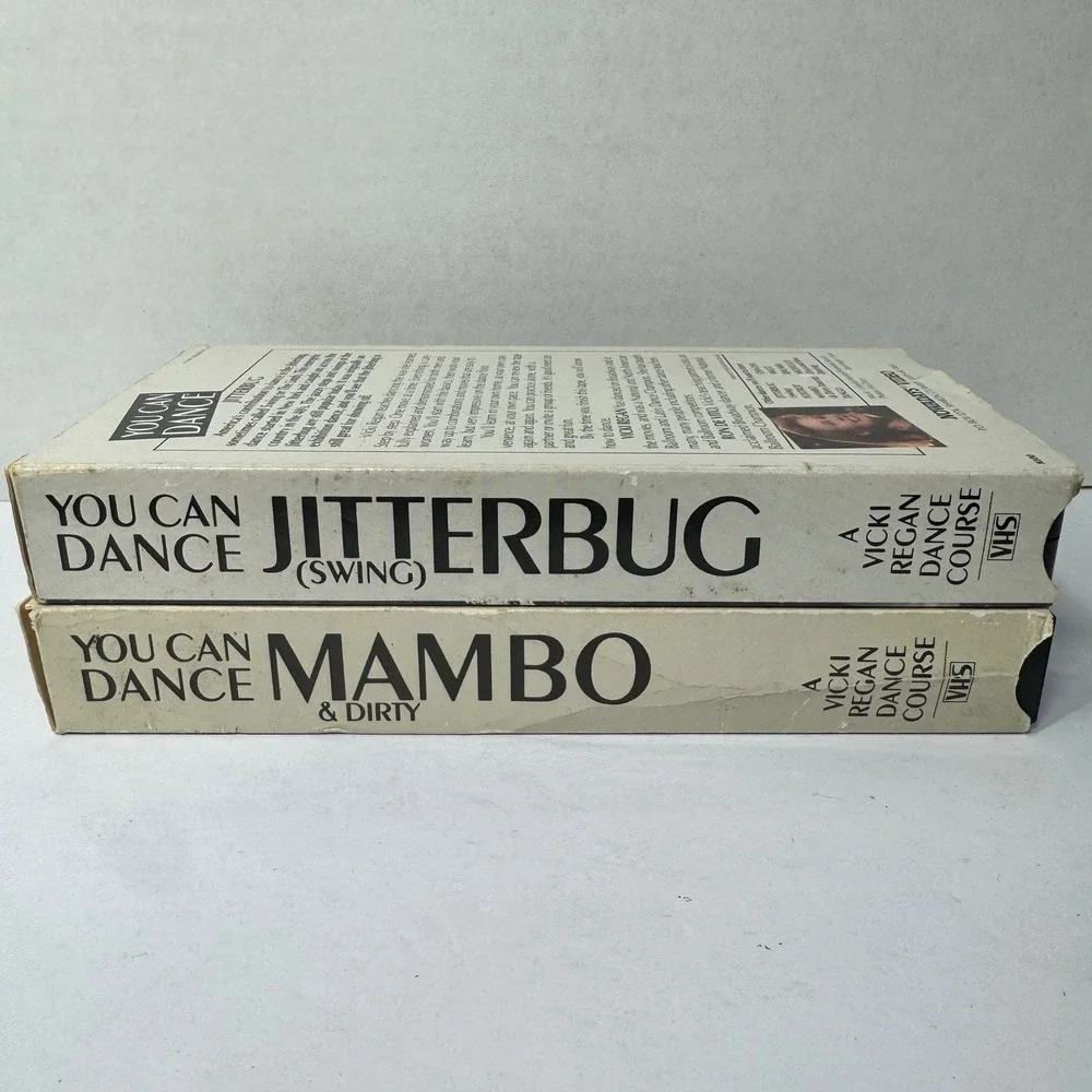 You Can Dance Mambo & Jitterbug‎ Swing Vintage VHS 1989 Vicki Regan Ron DeVito